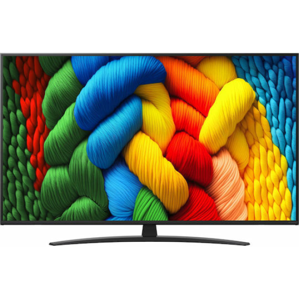 LG Smart Τηλεόραση 55" 4K UHD LED NanoCell AI NANO81 HDR (2025) 55NANO81A6A