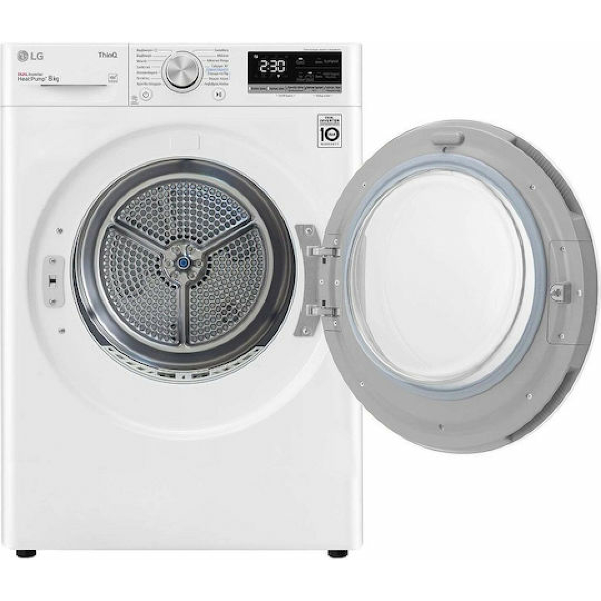 LG RH80V9AVHN Στεγνωτήριο 8kg A+++ με Αντλία Θερμότητας - Image 3