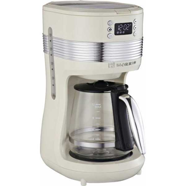 Morris Καφετιέρα Φίλτρου 1100W Beige R20841CMC