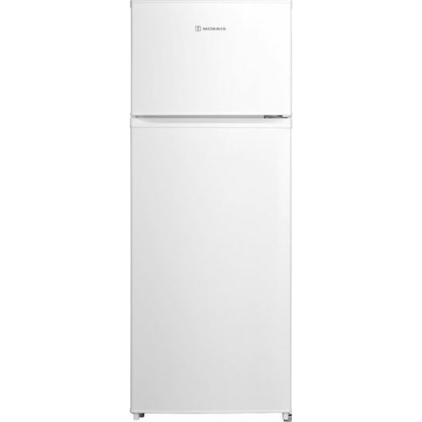 Morris Ψυγείο Δίπορτο 204lt Υ143xΠ55xΒ55εκ. Λευκό W72204DTD