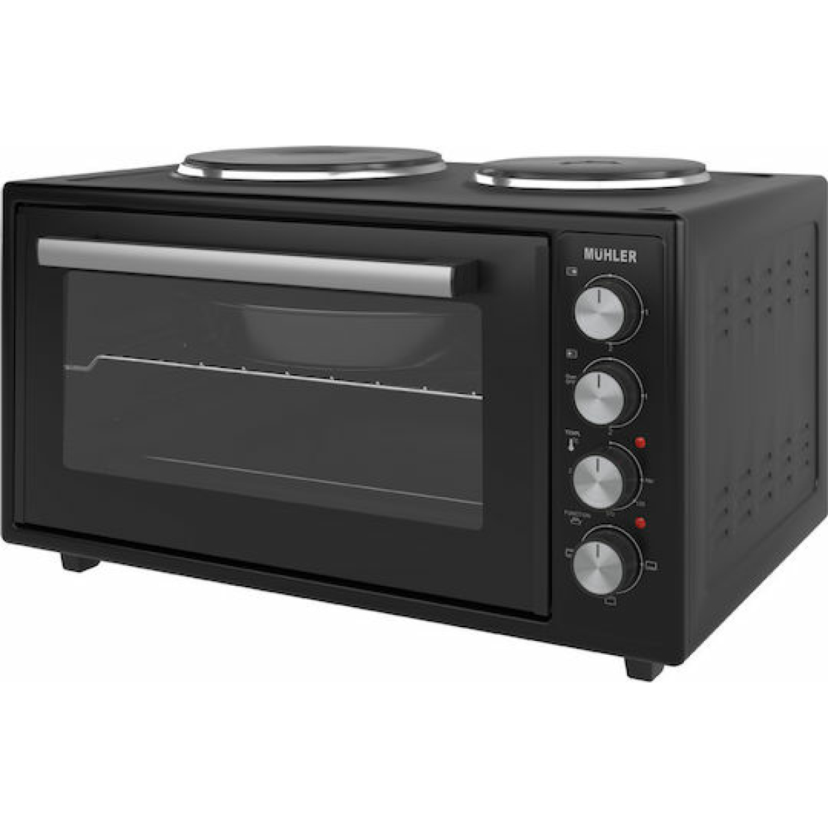 Muhler Ηλεκτρικό Φουρνάκι 45lt με 2 Εστίες MC-4522 - Image 1