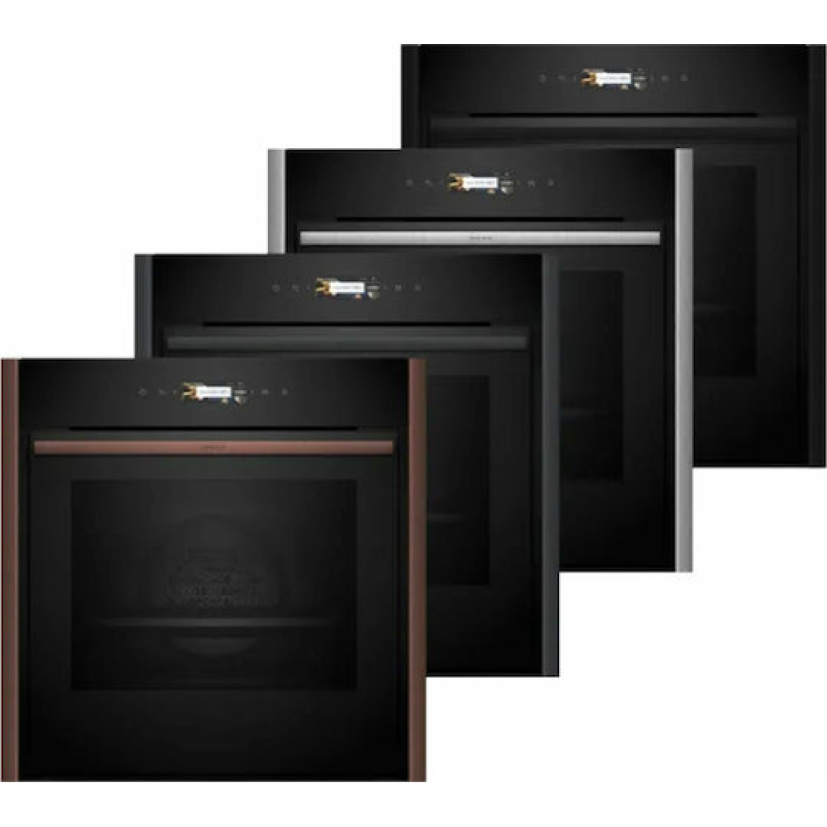 Neff Φούρνος άνω Πάγκου 71lt Π59.6εκ. Deep Black ΣΕΤ NOV60P6D2 (B59CR7KY0 + Z9060DY0) - Image 2