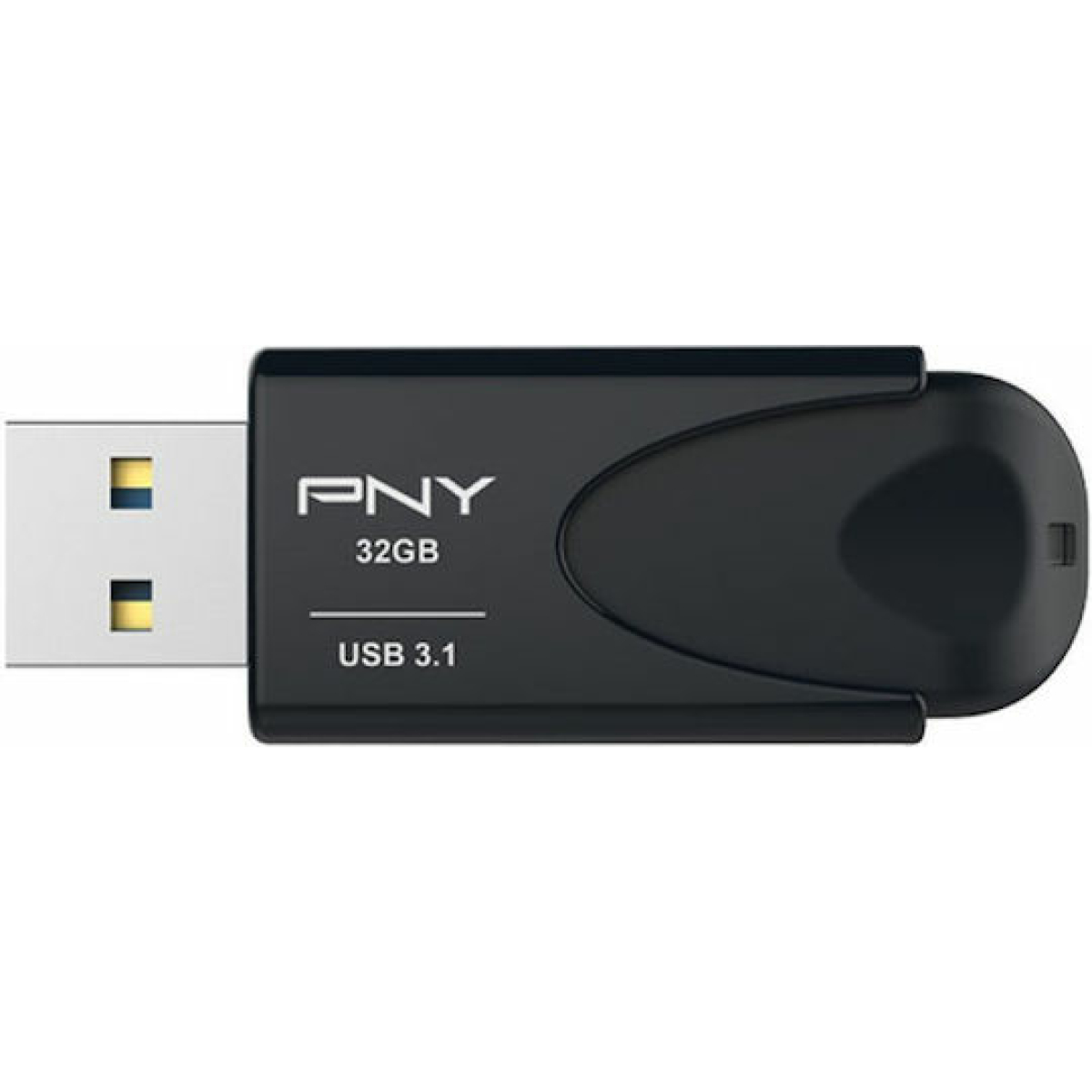 PNY Attache 4 32GB USB 3.1 Stick Μαύρο FD32GATT431KK-EF - Image 4