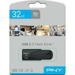 PNY Attache 4 32GB USB 3.1 Stick Μαύρο FD32GATT431KK-EF - Image 2