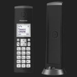 Panasonic Ασύρματο Τηλέφωνο με Ελληνικό Μενού Μαύρο KX-TGK210GRB - Image 3