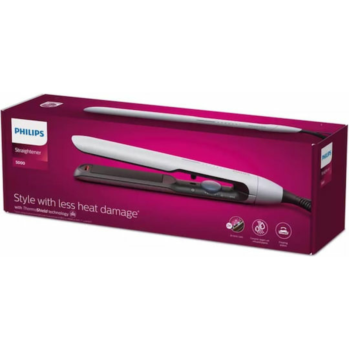 Philips Series 5000 BHS520/00 Πρέσα Μαλλιών με Κεραμικές Πλάκες Ionic - Image 8