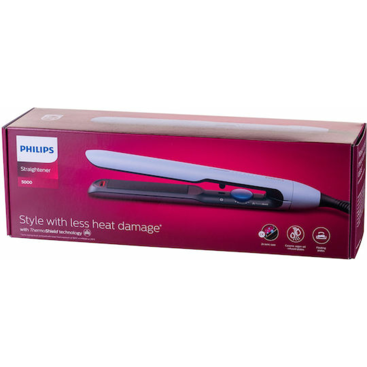 Philips Series 5000 BHS520/00 Πρέσα Μαλλιών με Κεραμικές Πλάκες Ionic - Image 6