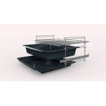 Pitsos Φούρνος Εντοιχιζόμενος 66lt Π59.4εκ. Μαύρος PH12M41B0 - Image 5