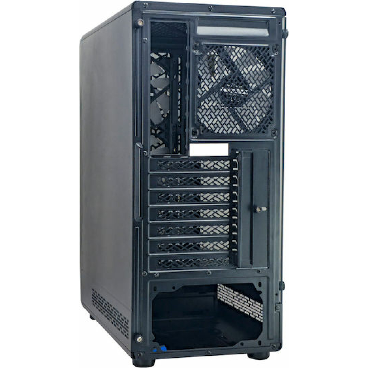 Powertech PT-1309 Gaming Midi Tower Κουτί Υπολογιστή με Πλαϊνό Παράθυρο και RGB Φωτισμό Μαύρο - Image 9