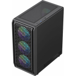 Powertech PT-1309 Gaming Midi Tower Κουτί Υπολογιστή με Πλαϊνό Παράθυρο και RGB Φωτισμό Μαύρο - Image 8