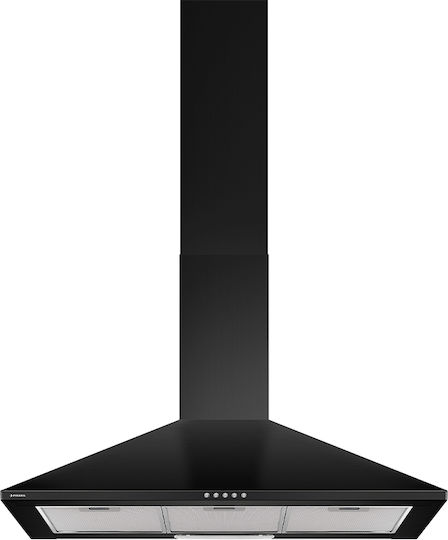 Pyramis 065040401 1 Pyramis Απορροφητήρας Καμινάδα 60cm Μαύρος 065040401 - Image 3