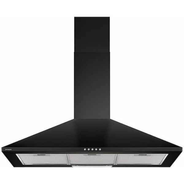 Pyramis Απορροφητήρας Καμινάδα 60cm Μαύρος 065040401