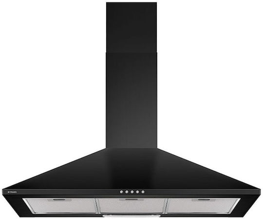 Pyramis 065040401 Pyramis Απορροφητήρας Καμινάδα 60cm Μαύρος 065040401 - Image 1