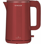 Singer Βραστήρας 1.5lt 2200W Κόκκινος WK-15050SCR