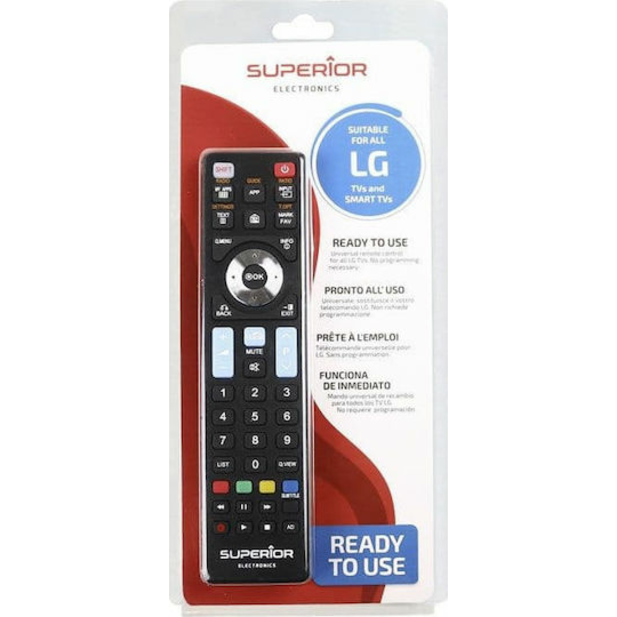 Superior Electronics Συμβατό Τηλεχειριστήριο Ready To Use για Τηλεοράσεις LG (188-0026) - Image 3