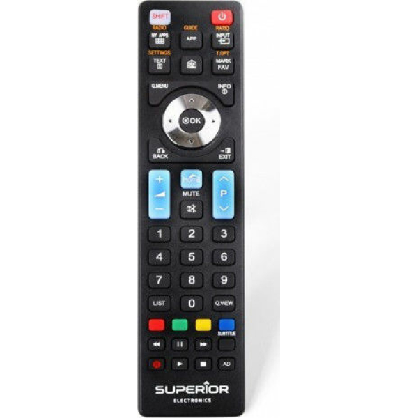 Superior Electronics Συμβατό Τηλεχειριστήριο Ready To Use για Τηλεοράσεις LG (188-0026)