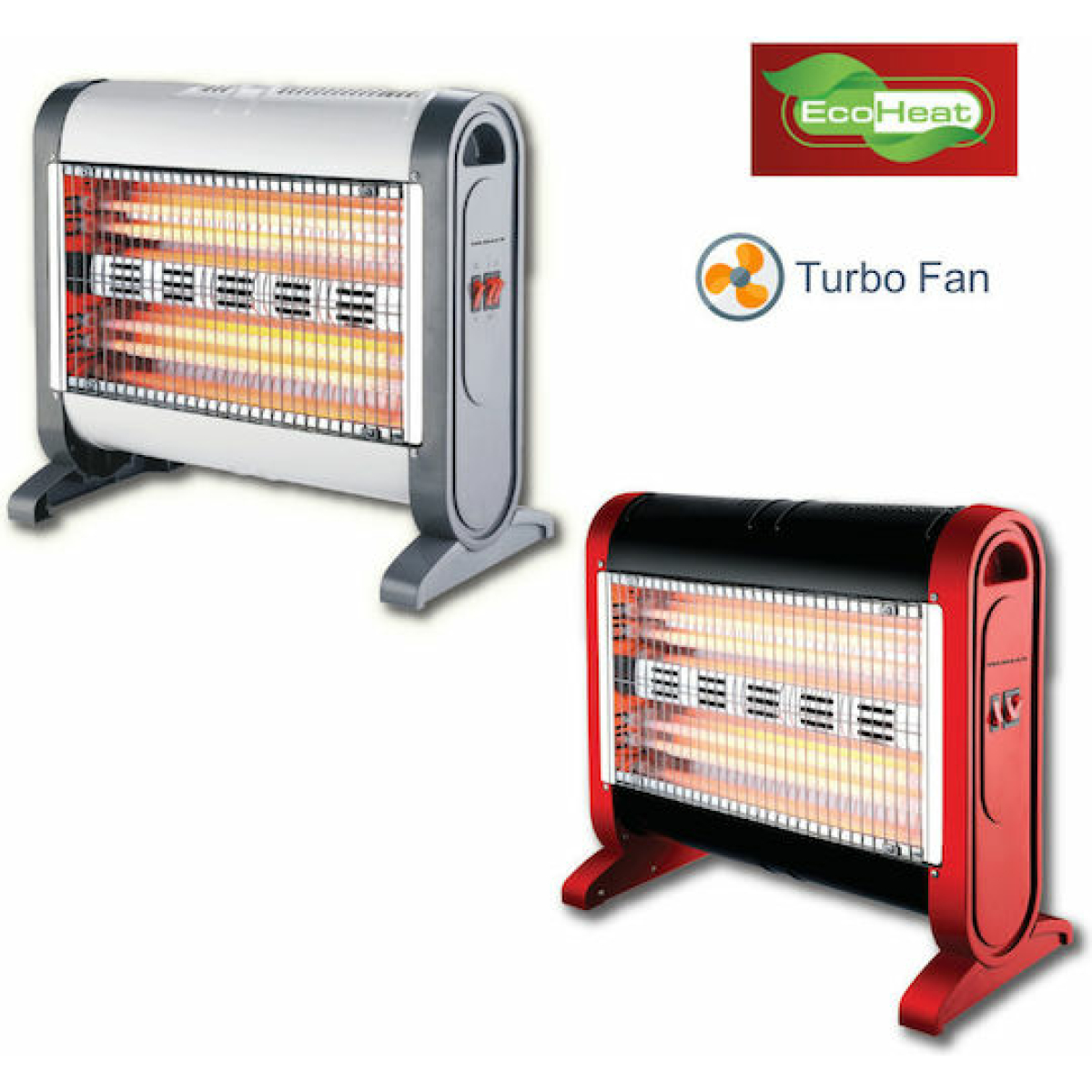 Telemax Σόμπα Χαλαζία με Ανεμιστήρα 1600W QH1601WG (30-1605) - Image 3