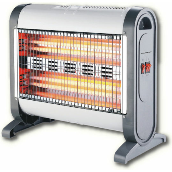 Telemax Σόμπα Χαλαζία με Ανεμιστήρα 1600W QH1601WG (30-1605)