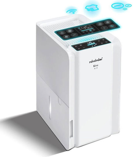 Toyotomi TDE-12WBIVION 1 Toyotomi Kira TDE-12WBIVION Αφυγραντήρας με Συμπιεστή Ιονιστή και Wi-Fi 50lt - Image 4