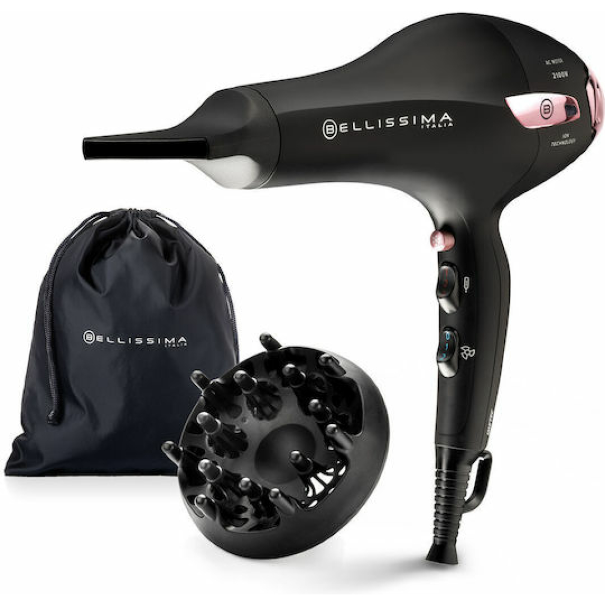 Bellissima Πιστολάκι Μαλλιών P7 3200 S7201 2100W - Image 2