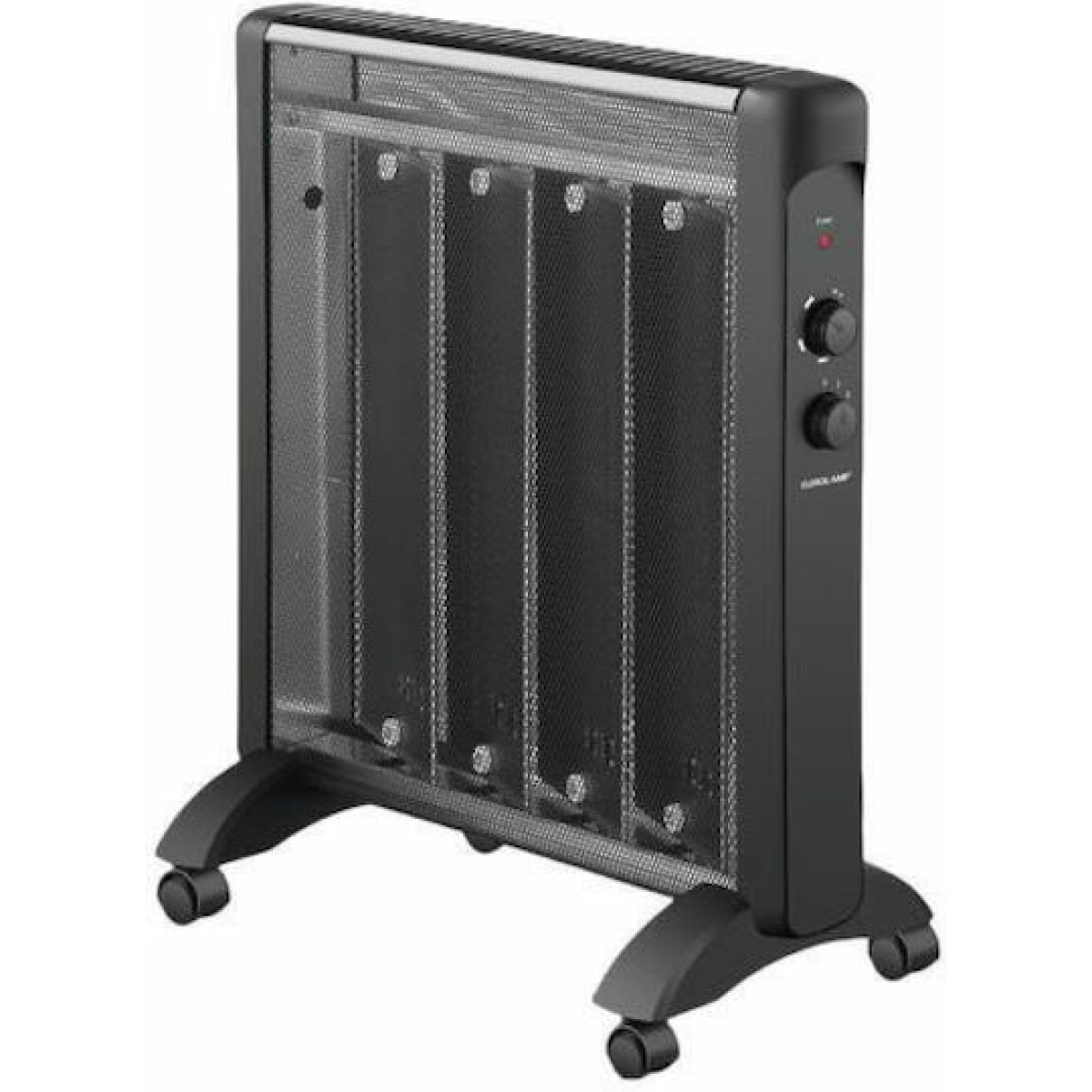 Eurolamp Θερμοπομπός Δαπέδου 2000W Mica 55x61.5cm Μαύρος 300-41611 - Image 1