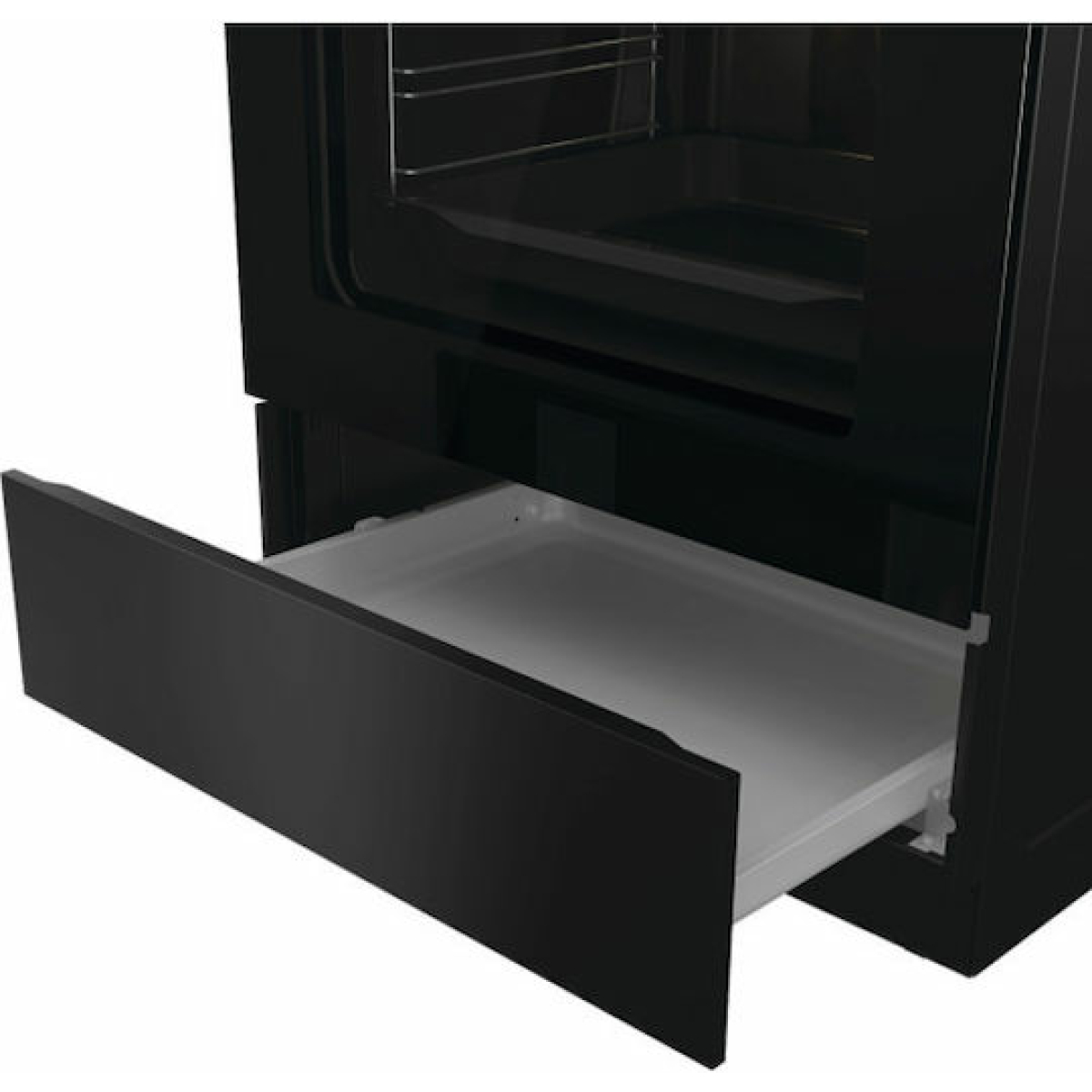 Gorenje Κουζίνα 71lt με Κεραμικές Εστίες Π60εκ. Μαύρη GEC6C40BG - Image 5