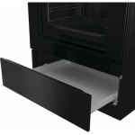 Gorenje Κουζίνα 71lt με Κεραμικές Εστίες Π60εκ. Μαύρη GEC6C40BG - Image 5
