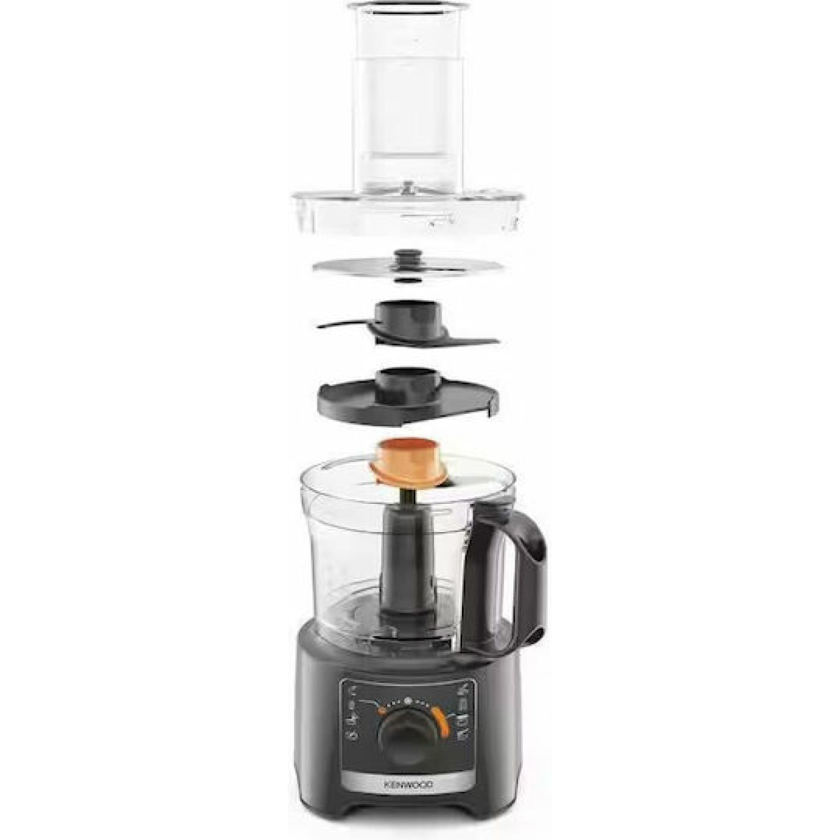 Kenwood Multipro Compact Πολυμίξερ 800W με Κάδο 2.1lt και Κανάτα Μπλέντερ Γκρι FDP31.360GY - Image 5