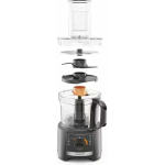 Kenwood Multipro Compact Πολυμίξερ 800W με Κάδο 2.1lt και Κανάτα Μπλέντερ Γκρι FDP31.360GY - Image 5