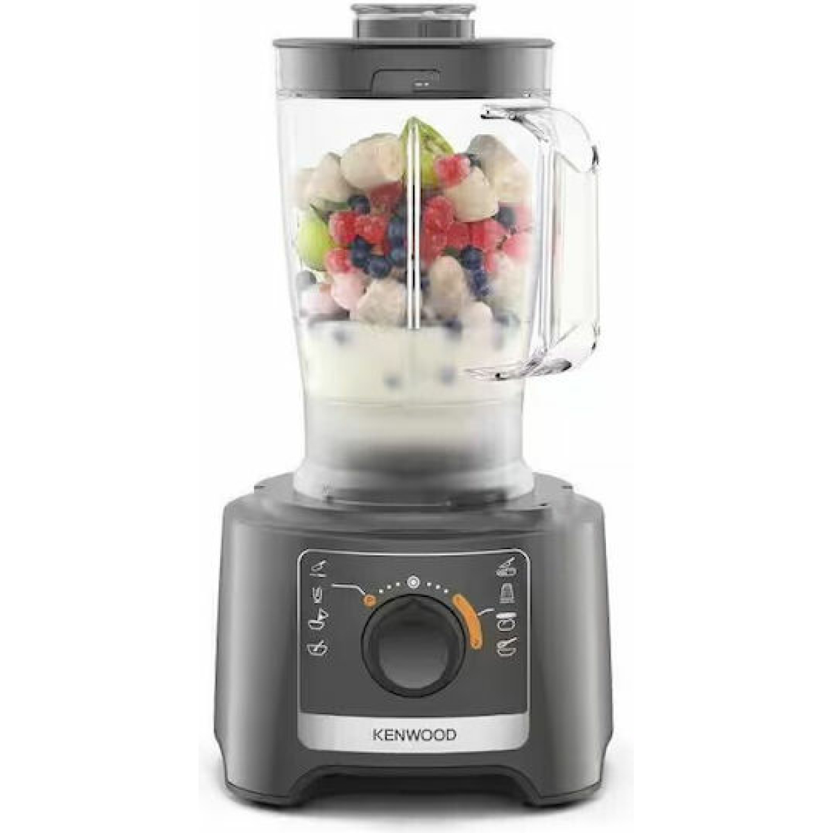Kenwood Multipro Compact Πολυμίξερ 800W με Κάδο 2.1lt και Κανάτα Μπλέντερ Γκρι FDP31.360GY - Image 4