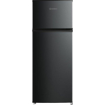 Morris Ψυγείο Δίπορτο 204lt Υ143xΠ55xΒ55εκ. Μαύρο B72207DTD