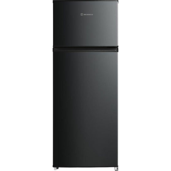 Morris Ψυγείο Δίπορτο 204lt Υ143xΠ55xΒ55εκ. Μαύρο B72207DTD