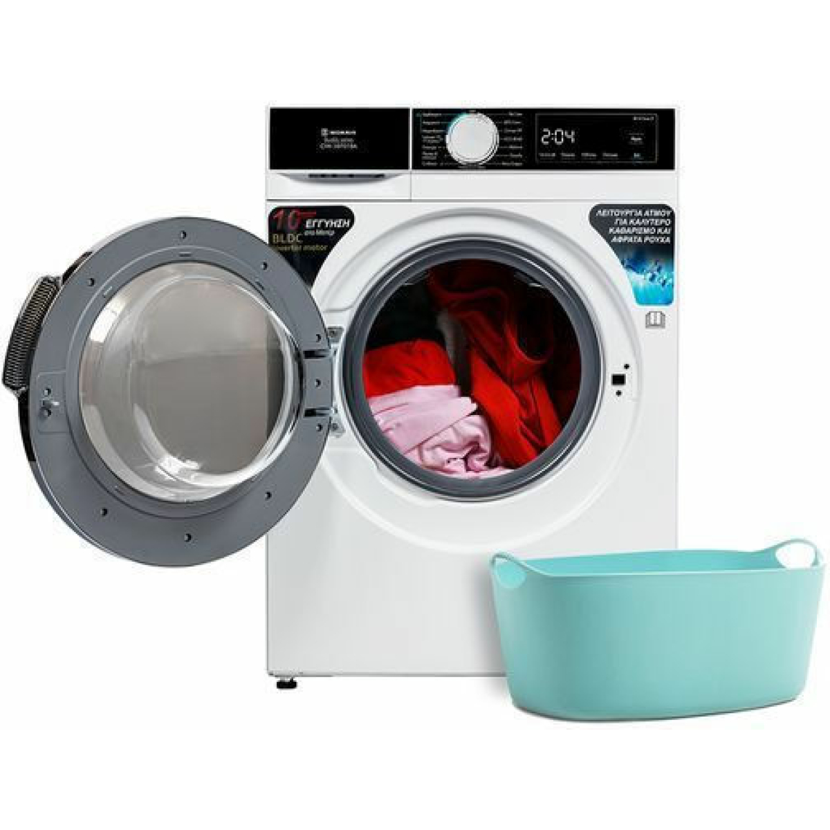 Morris Πλυντήριο-Στεγνωτήριο Ρούχων 10kg/7kg Ατμού 1400 Στροφές CIW-10701BA - Image 2