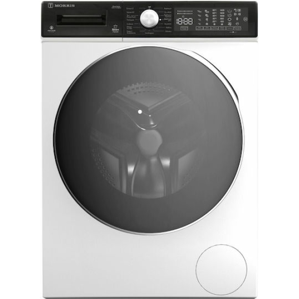 Morris Πλυντήριο Ρούχων 10kg με Τεχνολογία Ατμού 1400 Στροφών WIW-10188AD