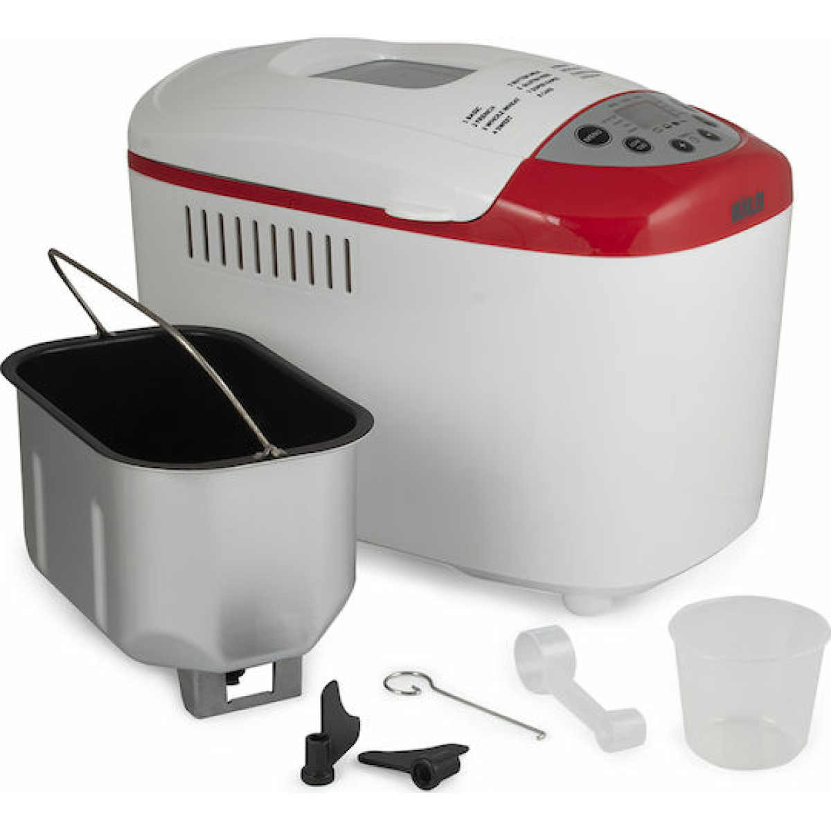 Muhler Αρτοπαρασκευαστής 850W Χωρητικότητας 1500gr με 15 Προγράμματα MBM-1502 - Image 5