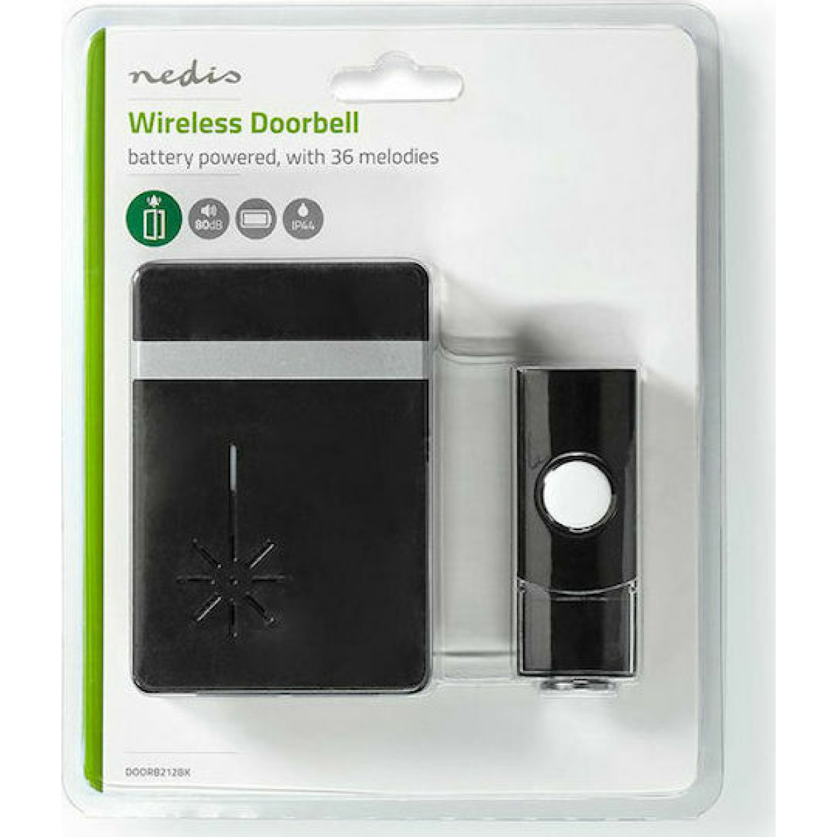 Nedis Ασύρματο Κουδούνι Πόρτας Wi-Fi Μαύρο 233-1855 - Image 5