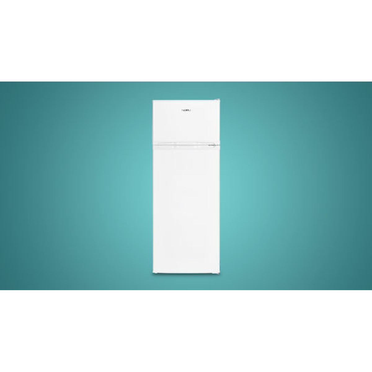 Nobu Ψυγείο Δίπορτο 206lt Υ143xΠ56xΒ54.5εκ. Λευκό NBD143WE - Image 1