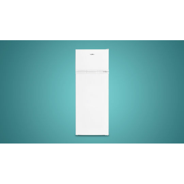 Nobu Ψυγείο Δίπορτο 206lt Υ143xΠ56xΒ54.5εκ. Λευκό NBD143WE