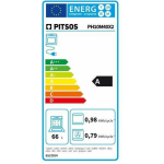 Pitsos Φούρνος άνω Πάγκου 66lt Π59.4εκ. Inox PH10M40X2 - Image 2