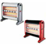 Telemax Σόμπα Χαλαζία με Ανεμιστήρα 1600W QH1601RB - Image 2