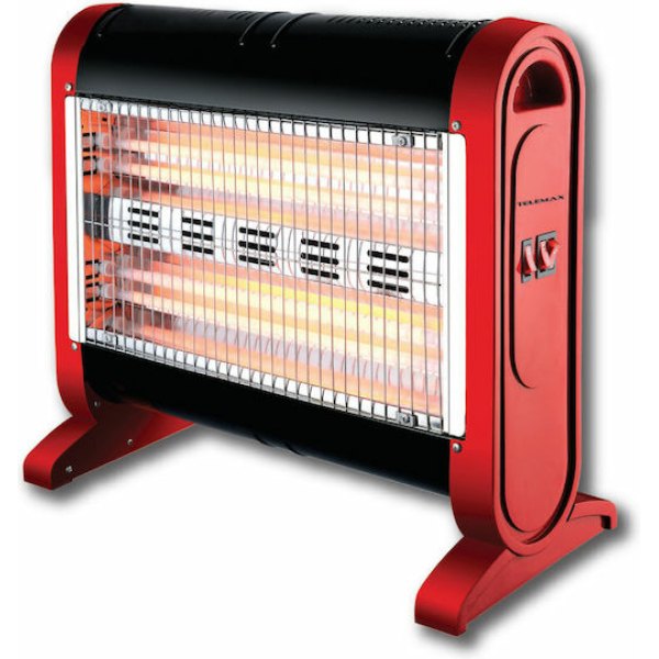 Telemax Σόμπα Χαλαζία με Ανεμιστήρα 1600W QH1601RB