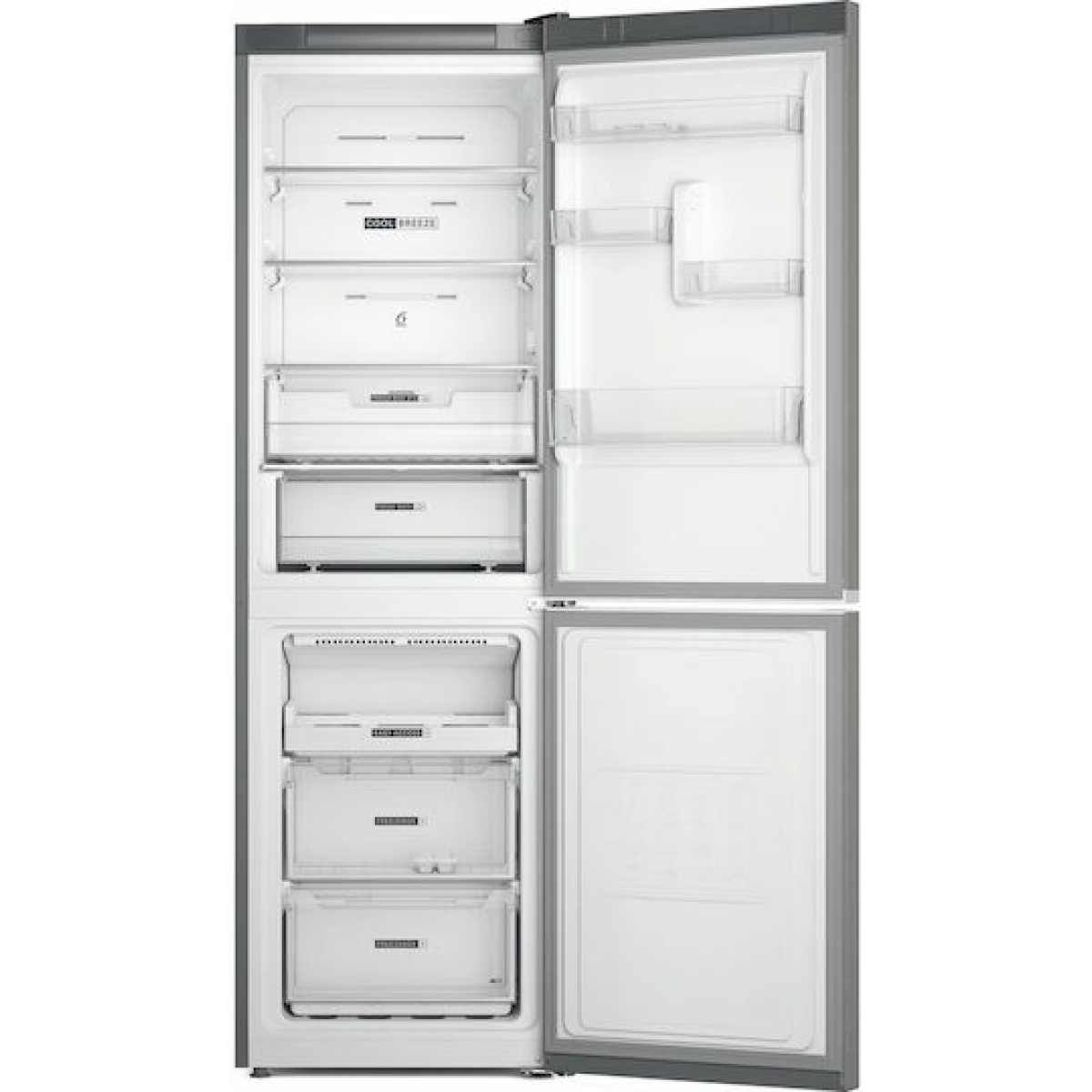 Whirlpool Ψυγειοκαταψύκτης 335lt Total NoFrost Υ191.2xΠ59.6xΒ67.8εκ. Inox W7X82OOXH - Image 7
