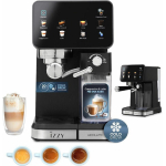 Izzy IZ-6020 Μηχανή Espresso 1450W Πίεσης 20bar για Cappuccino Μαύρη (224795) - Image 2