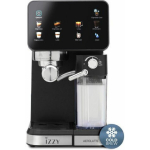 Izzy IZ-6020 Μηχανή Espresso 1450W Πίεσης 20bar για Cappuccino Μαύρη (224795)