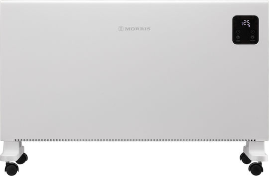 Morris MCH-20046S Morris Θερμοπομπός Δαπέδου 2000W με Ηλεκτρονικό Θερμοστάτη και WiFi Λευκός MCH-20046S - Image 1