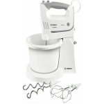 Bosch Μίξερ με Πλαστικό Κάδο 1.5lt Λευκό 450W MFQ36460