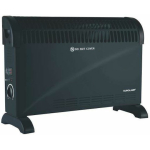 Eurolamp Θερμοπομπός Δαπέδου 2000W 53x19.5cm Μαύρος (300-41605)