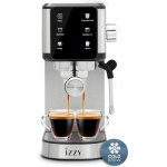 Izzy Μηχανή Espresso 1450W Πίεσης 20bar Ασημί IZ-6024 (224799)