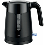 Life Element Βραστήρας 1lt 1500W Μαύρος (221-0420)