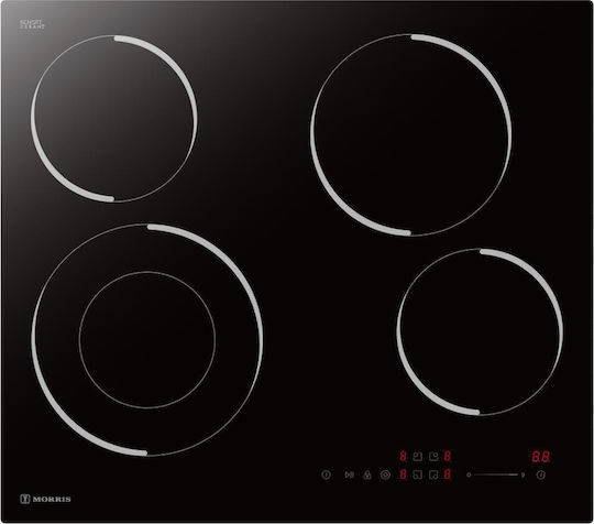 morris MVF-65394 Morris Κεραμική Εστία με Πλαίσιο Αυτόνομη με Λειτουργία Κλειδώματος 59x52εκ. MVF-65394 - Image 1